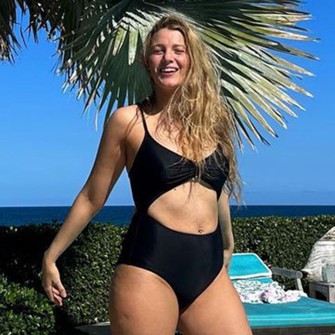 Blake Lively Posts Chic Swimsuit Pics From Vacation With Ryan Reynolds